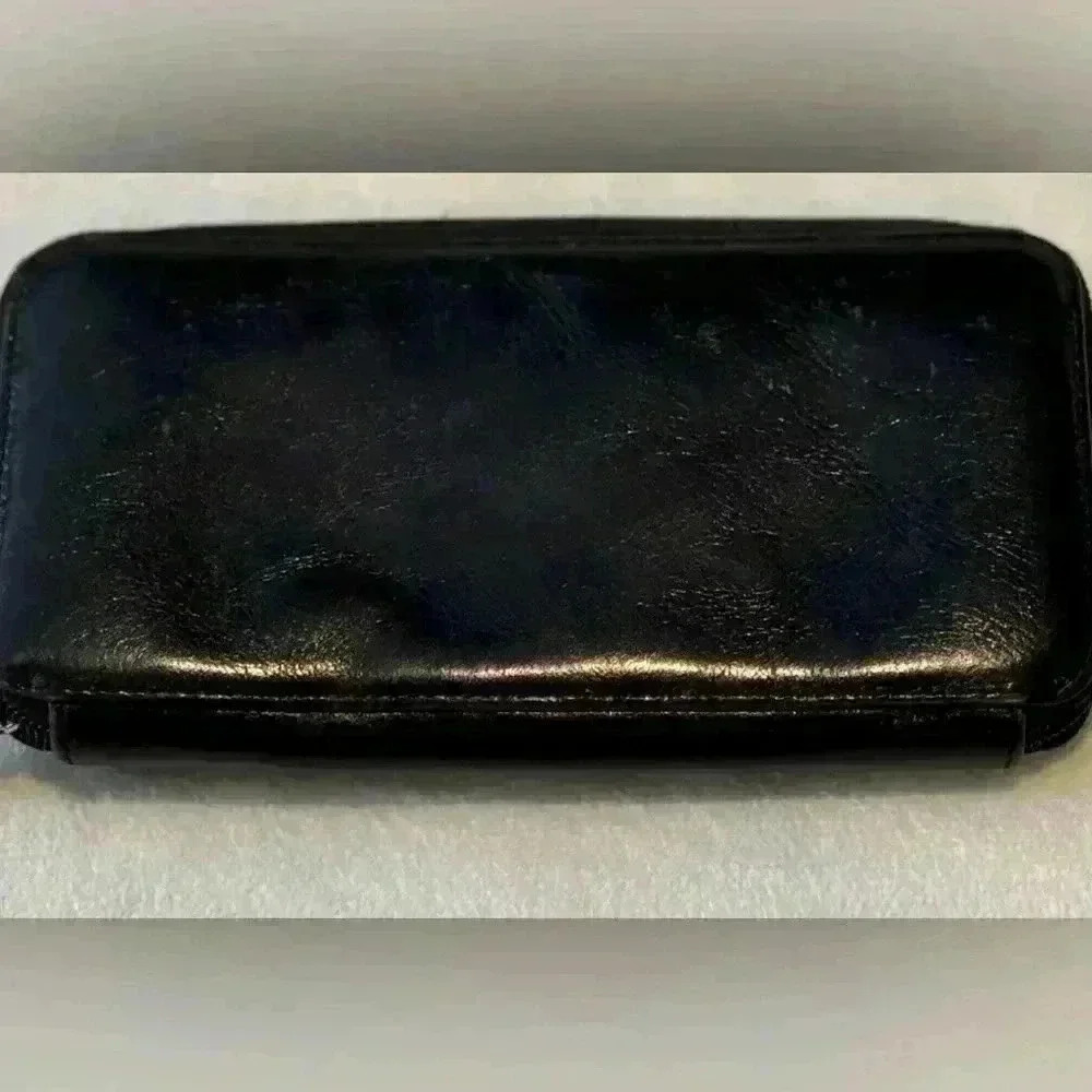 VTG HOBO wallet Leather Classic Quiet Luxury Quality Boho Chic Academia Iconic - Picture 2 of 7